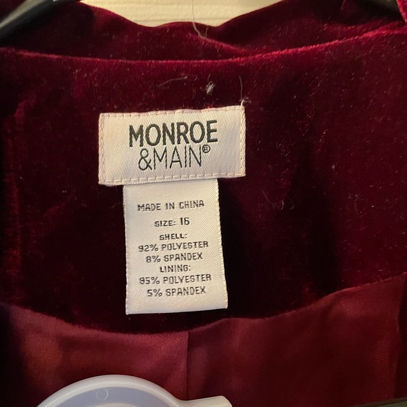 Woman’s Velvet & Sequin Three Piece Suit - Picture 3 of 5